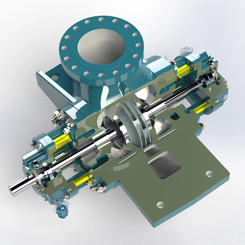 BB2-RADIALLY SPLIT, SINGLE STAGE